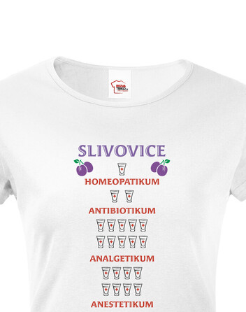 Dámské tričko Slivovice