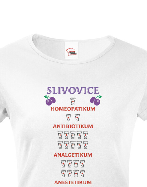 Dámské tričko Slivovice