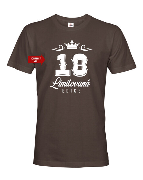 Pánské tričko k 18. narozeninám Limitovaná edice