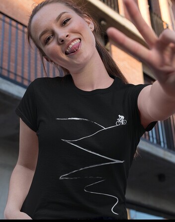 Dámské tričko pro milovníky horských kol