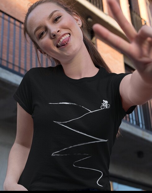 Dámské tričko pro milovníky horských kol