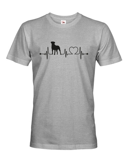 Pánské tričko Rotvajler tep