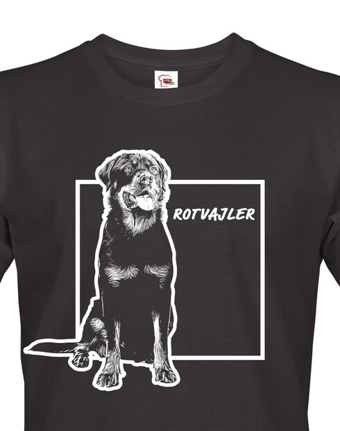 Pánské tričko Rotvajler 1