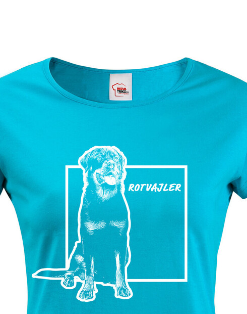 Dámské tričko Rotvajler 1