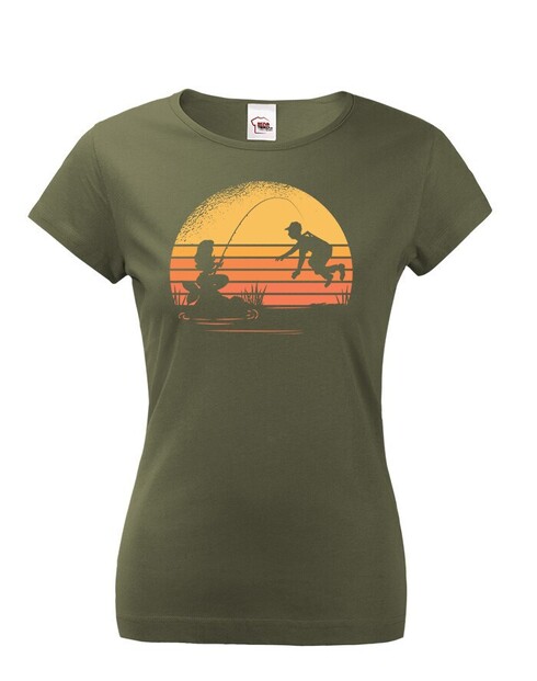 Dámské rybářské tričko Mořská panna