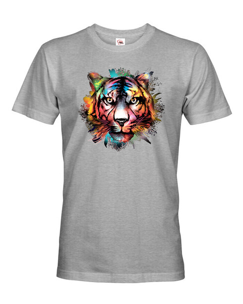 Pánské tričko Duhový tygr