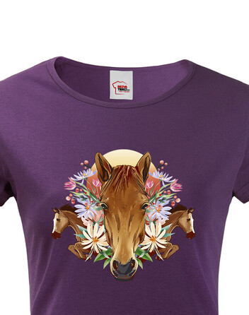 Dámské tričko s koněm