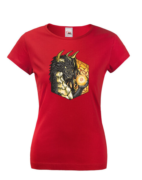 Dámské tričko Magický drak