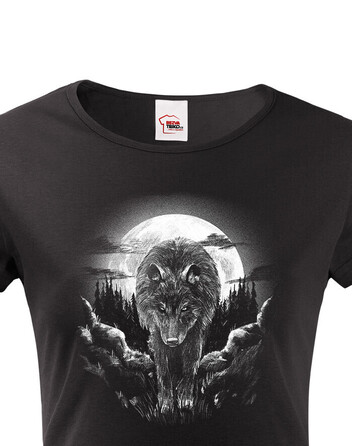 Dámské tričko Vlk