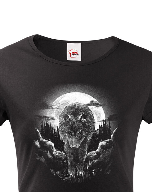 Dámské tričko Vlk