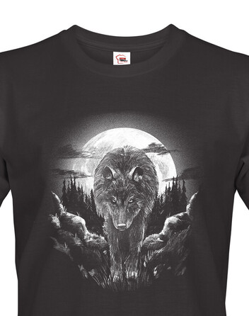 Pánské tričko Vlk