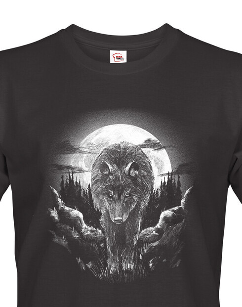 Pánské tričko Vlk