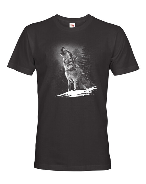 Pánské tričko Vlk