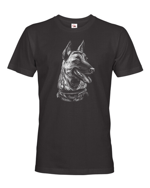 Pánské tričko Belgický ovčák