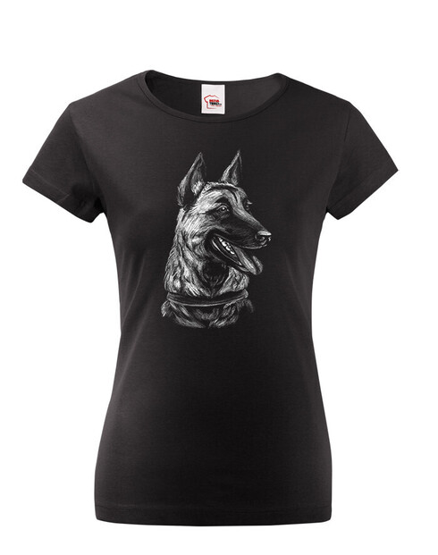 Dámské tričko Belgický ovčák