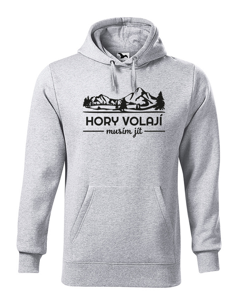 Pánská mikina Hory volají musím jít