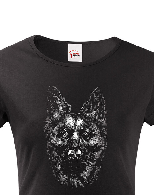 Dámské tričko Německý ovčák