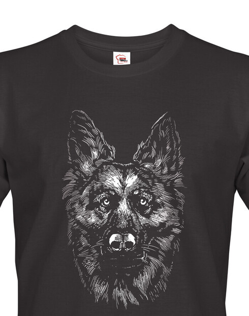 Pánské tričko Německý ovčák