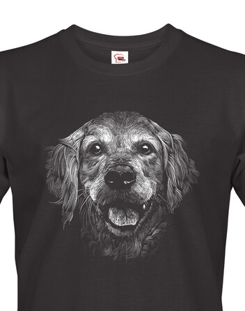 Pánské tričko Zlatý retrívr