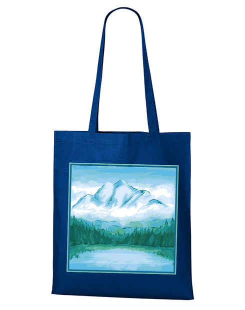 Plátěná tašká Hory