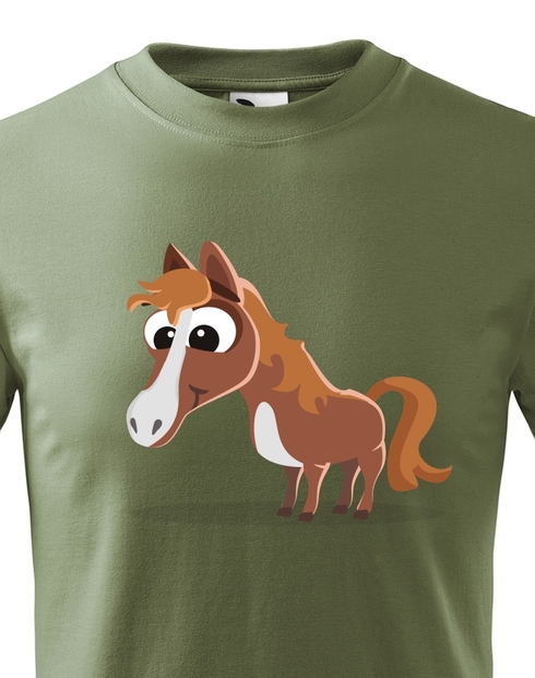 Dětské tričko Kůň