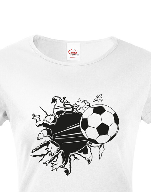 Dámské tričko Fotbal