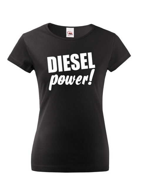 Dámské triko - Diesel power!