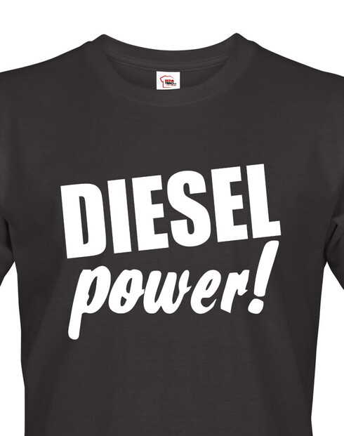 Pánské triko - Diesel power!