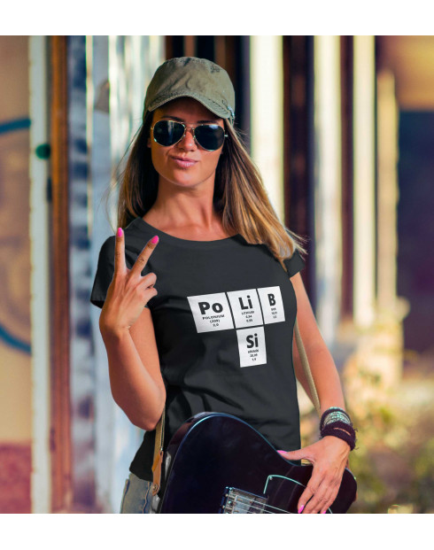 Dámské tričko s potiskem PoLiB Si