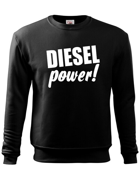 Pánská mikina bez kapuce - Diesel power!