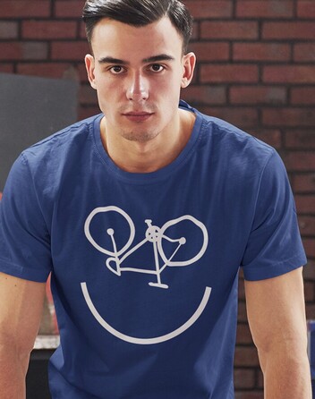 Pánské tričko cyklo úsměv