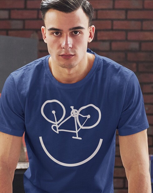 Pánské tričko cyklo úsměv