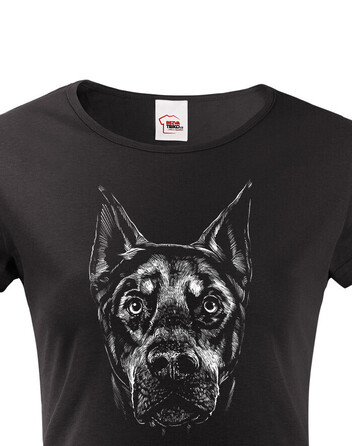 Dámské tričko Dobrman