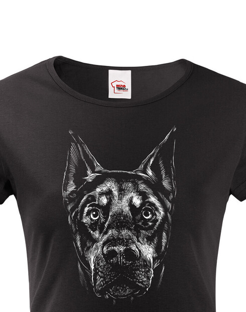 Dámské tričko Dobrman