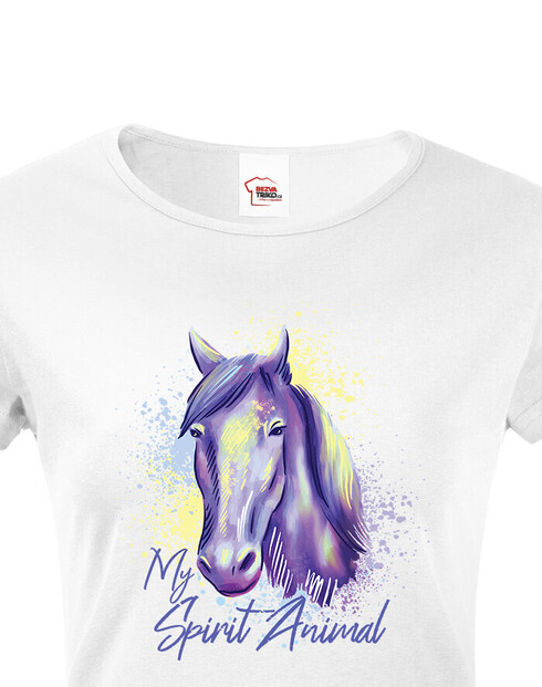 Dámské tričko Kůň