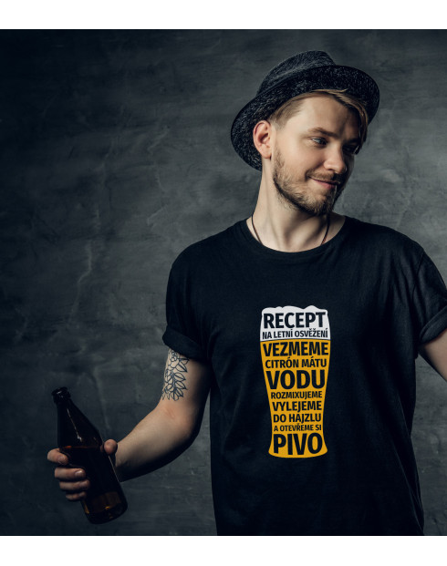 Pánské tričko Recept na letní osvěžení