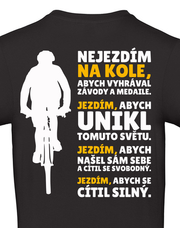 Pánské cyklo triko Hymna cyklisty