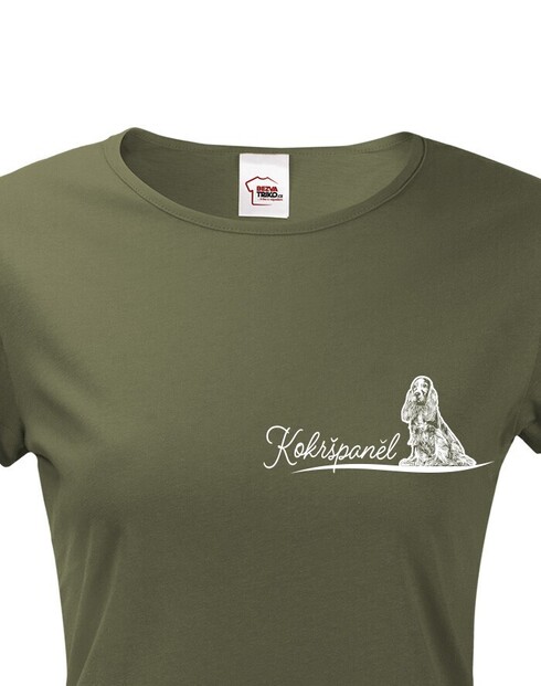 Dámské tričko Kokršpaněl 1