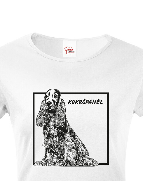 Dámské tričko Kokršpaněl 1