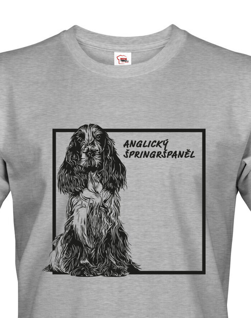 Pánské tričko Anglický špringršpaněl