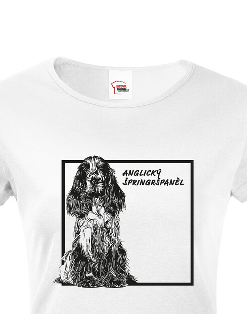 Dámské tričko Anglický špringršpaněl