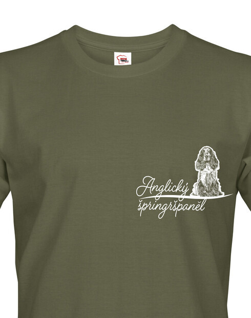 Pánské tričko Anglický špringršpaněl 1