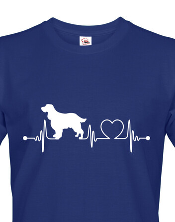 Pánské tričko Anglický špringršpaněl tep