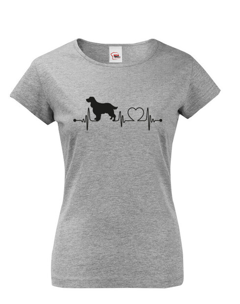 Dámské tričko Anglický špringršpaněl tep