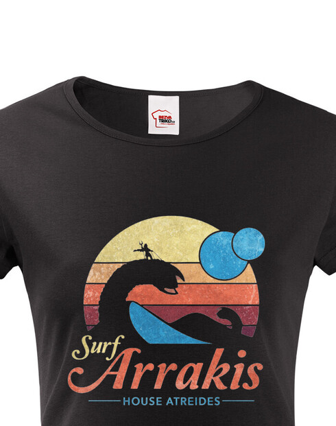 Dámské triko na motiv filmu Duna