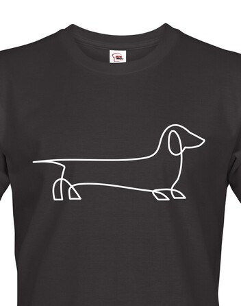 Pánské tričko Jezevčík