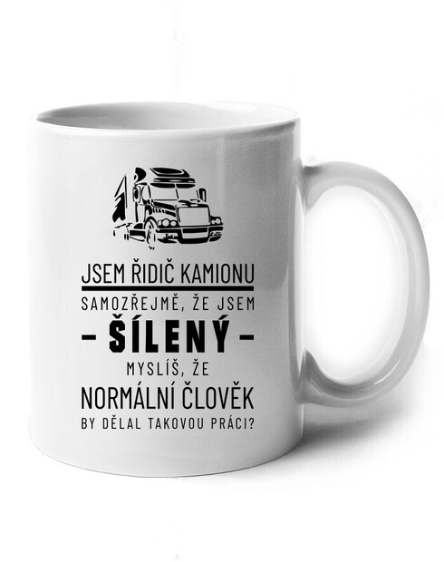 Hrnek Jsem řidič kamionu