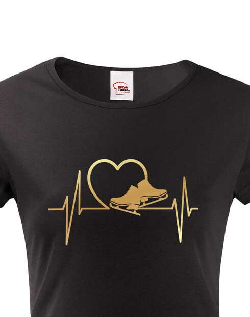 Dámské tričko tep brusle