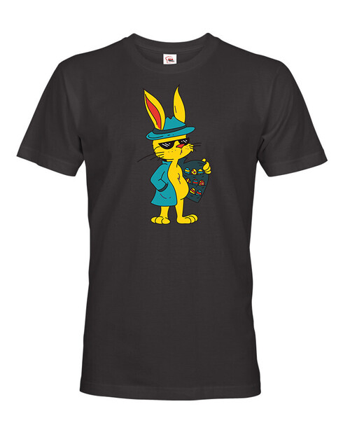 Pánské tričko Velikonoční zajíc