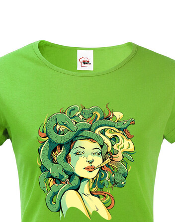 Dámské tričko Fantasy medúza